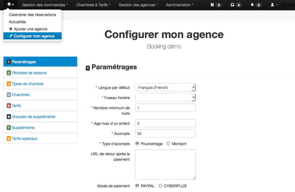  logiciel de reservation